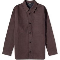 Jakke A.P.C. Tibor Check Work Jacket Mørkeblå | COGEH-H02847-IAK, 1