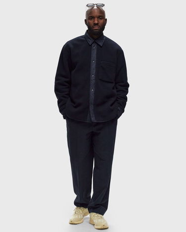 Skjorte NORSE PROJECTS Ulrik Reversible Fleece Overshirt Sort | N50-0250-7004, 1