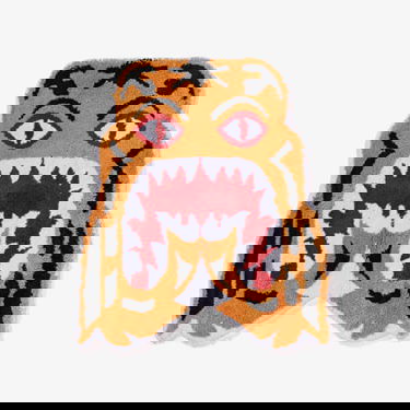 Home decor BAPE A BATHING APE Tiger Rug Orange Orange | 001HOK301007M ORG, 2