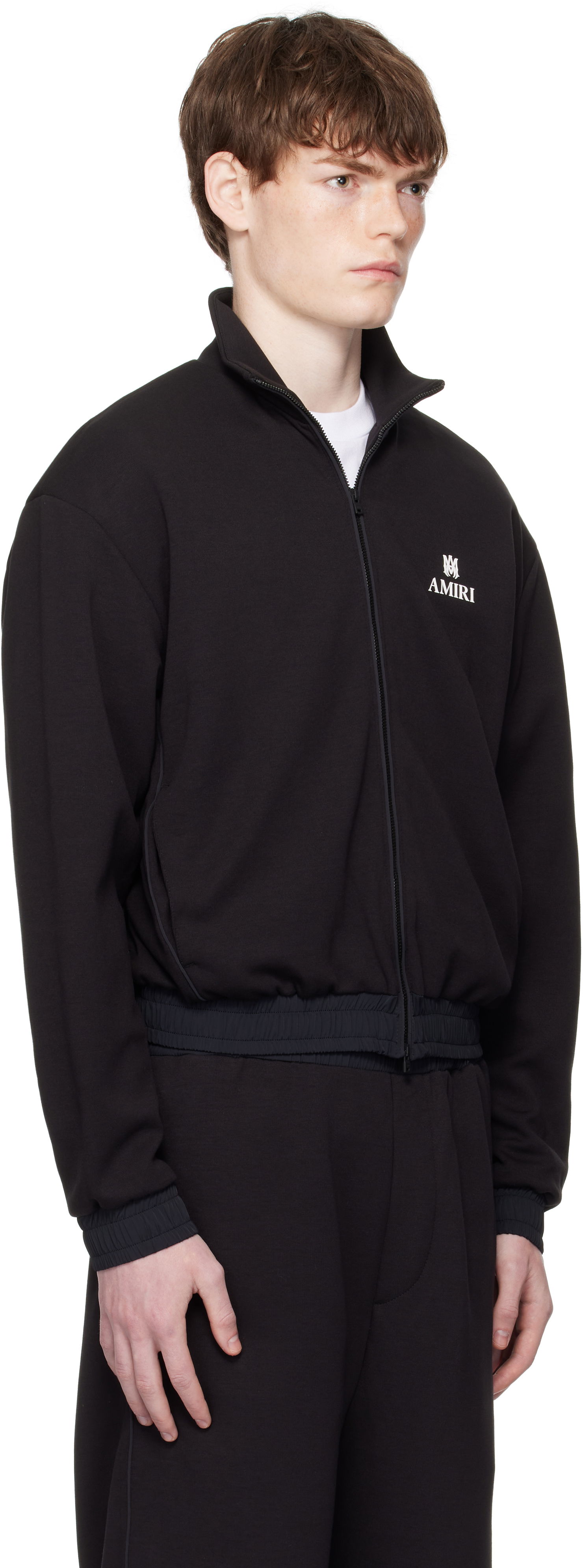 Jakke AMIRI AMIRI Lounge Track Jacket Sort | AMOUTJ1011, 1