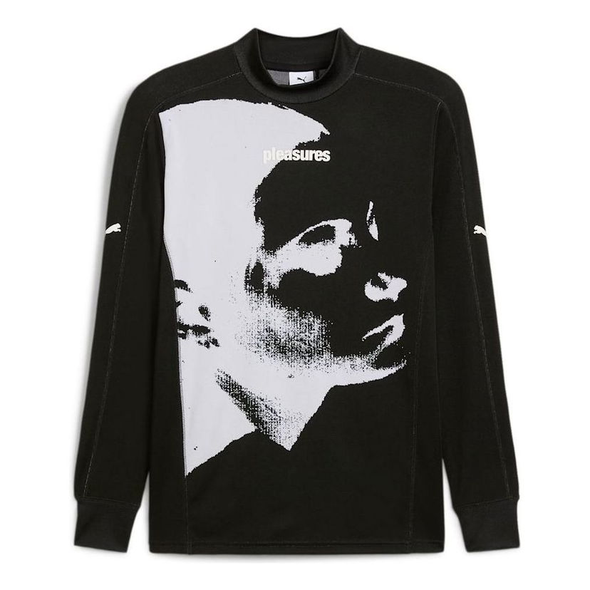 Jersey Puma Long Sleeve Graphic T-Shirt Sort | 624097-01