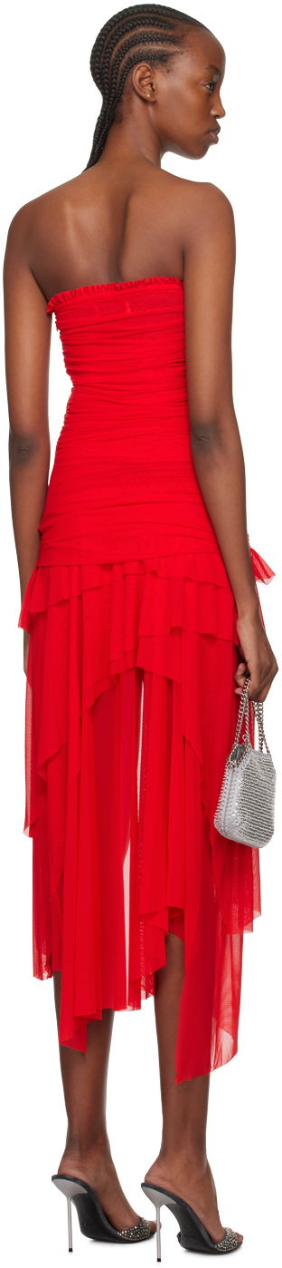 Kjole GUIZIO Guizio Lyla Twist Midi Dress Rød | R24414K027, 2