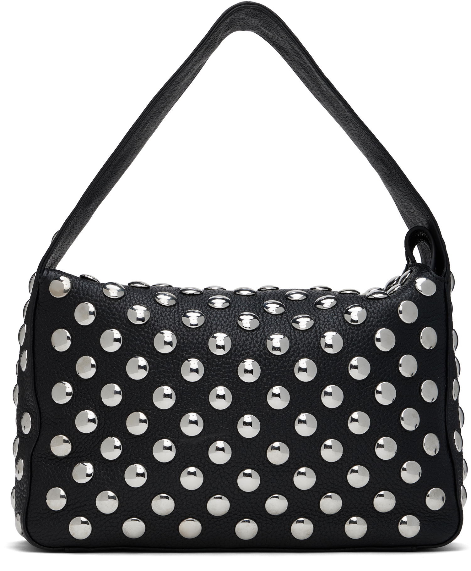 Håndtaske Khaite KHAITE Elena Studded Shoulder Bag Sort | H2025-798, 0