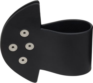 Armbånd Rick Owens Rick Owens Anthem Snaps Cuff Bracelet Sort | RA02E0706 LGE, 1