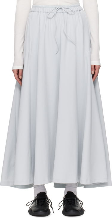 Nederdel Y-3 Y-3 Track Maxi Skirt Grå | JL6673, 0
