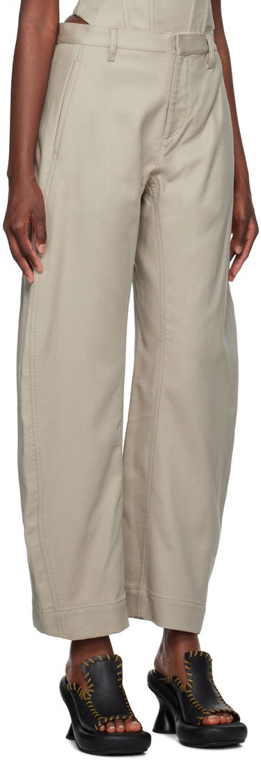 Bukser Dion Lee Arch Trousers Beige | C2162F23, 1
