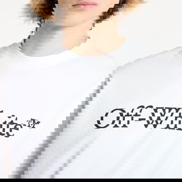 T-shirt Off-White Bookish Skate T-Shirt Hvid | OMAA120C99JER0080110, 2