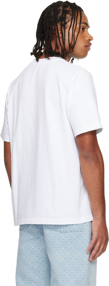 T-shirt Casablanca Casablanca Ingredients Graphic Print T-Shirt Hvid | M-AW25-JTS-001-03, 4