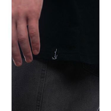 T-shirt Karl Kani Old English Chrome Black T-Shirt Sort | KK60300182, 2