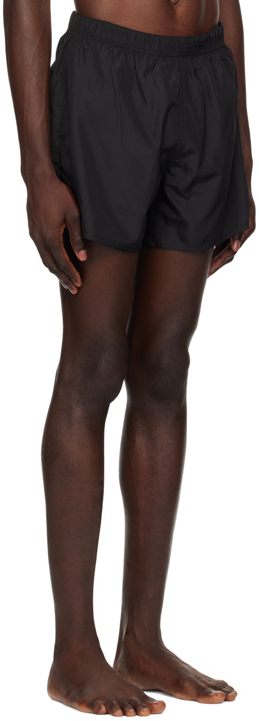 Badetøj Courrèges Swim Shorts with Embroidered Logo Sort | 123JMB014PL0103, 1