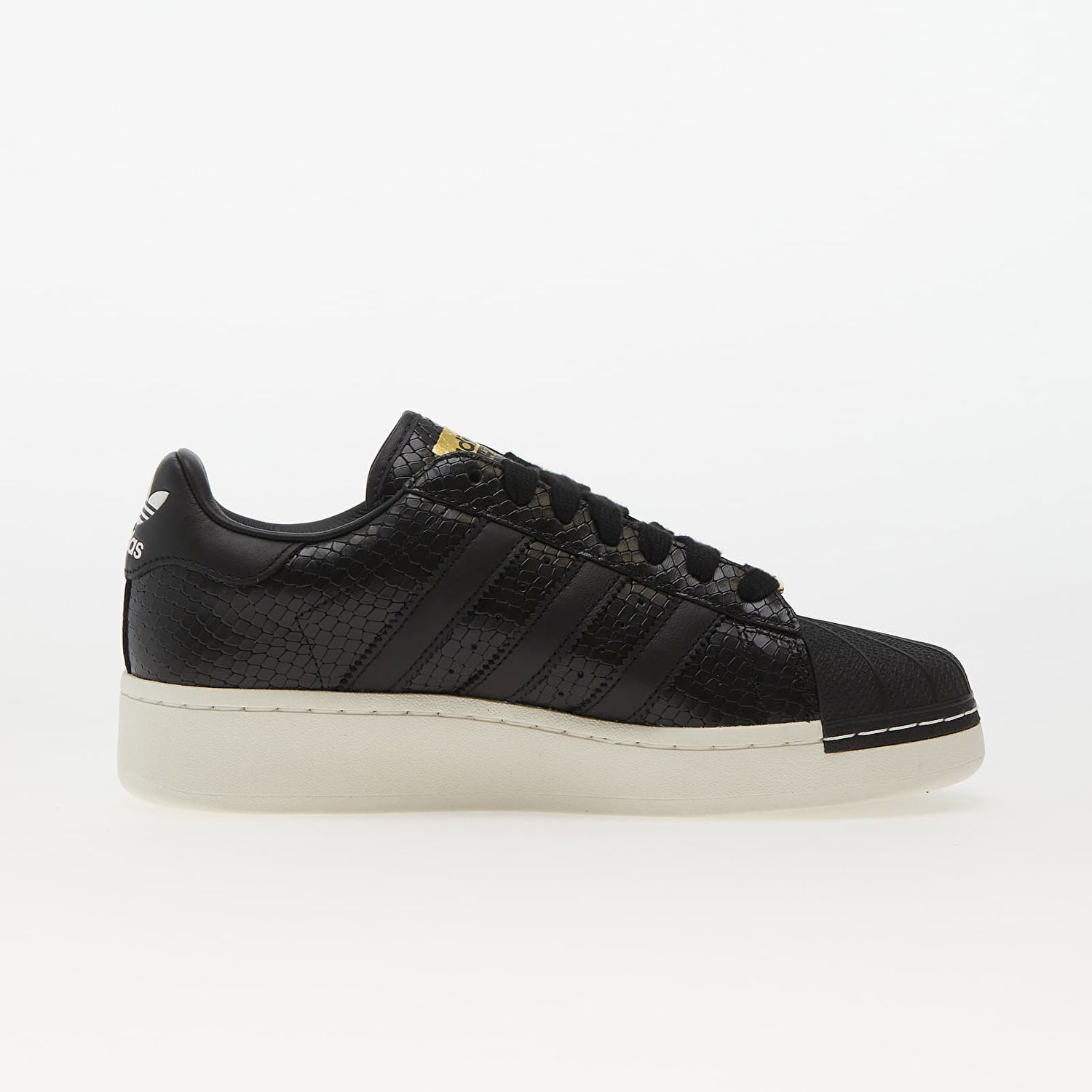 Sneakers og sko adidas Originals Superstar Xlg Core Black/ Core Black/ Gold Metallic Sort | IE5195, 1