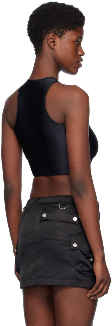 Tanktop Coperni Coperni Flower Twist Tank Top Sort | COPJS11545, 2