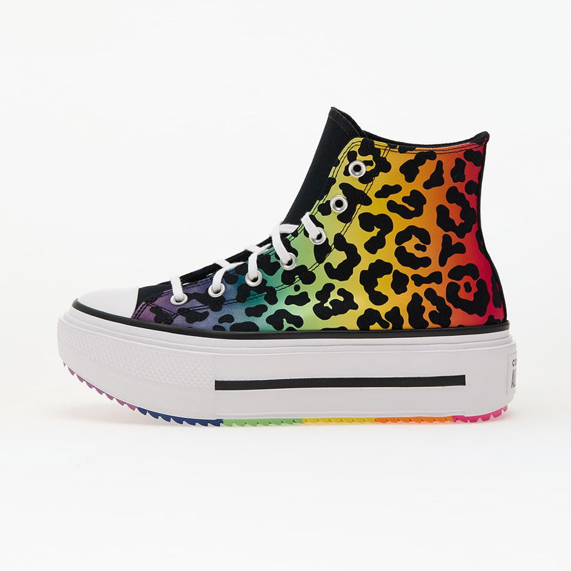 Sneakers og sko Converse Chuck Taylor All Star Lift Double Stack Platform Pride Hvid | A15782C