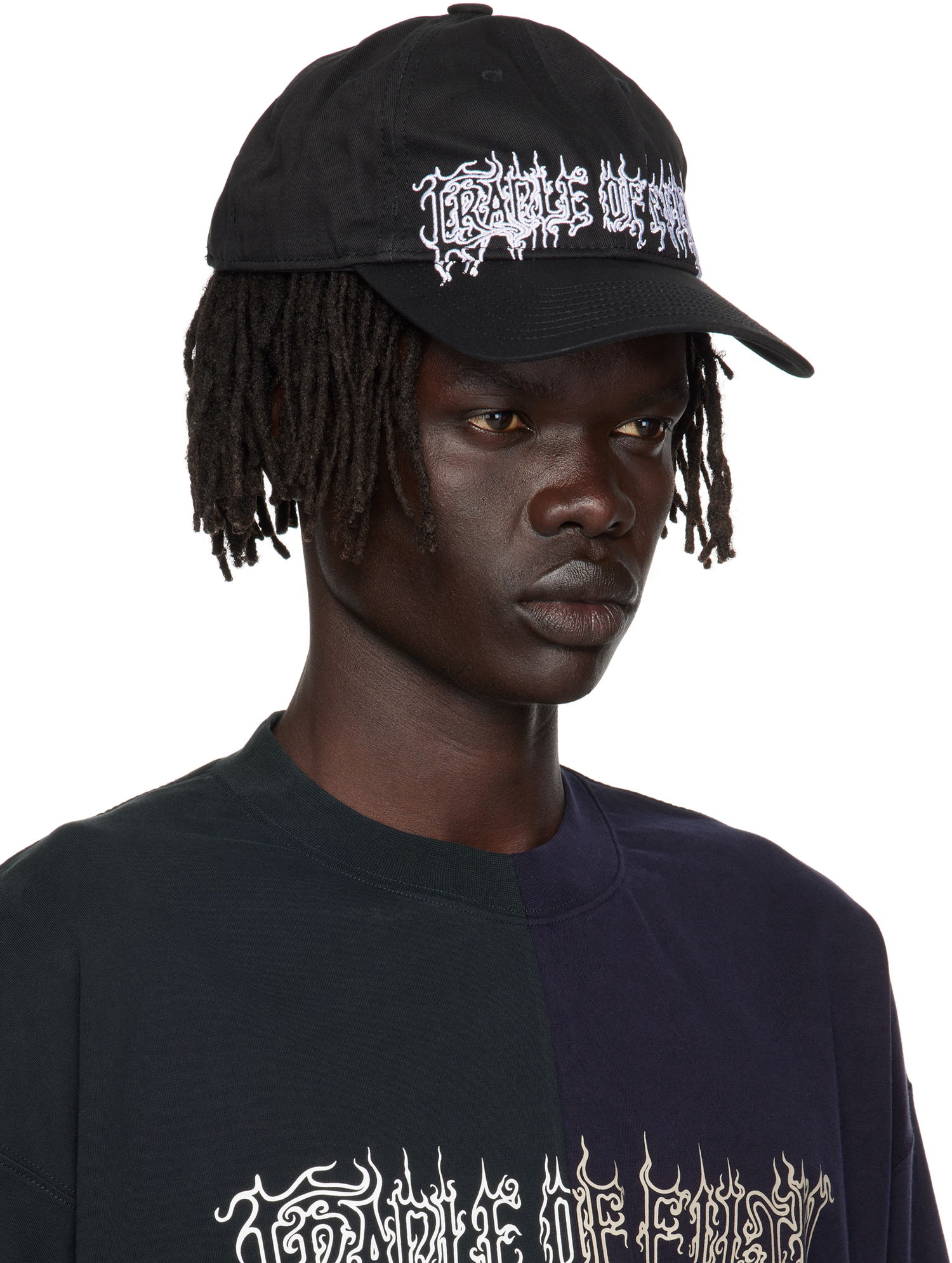 Kasket VETEMENTS Vetements Cradle of Filth Baseball Cap Sort | UCF76CA100B, 1