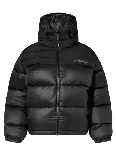 Puffer jakke Napapijri Hornelen Jacket Sort | NP0A4GWC0411