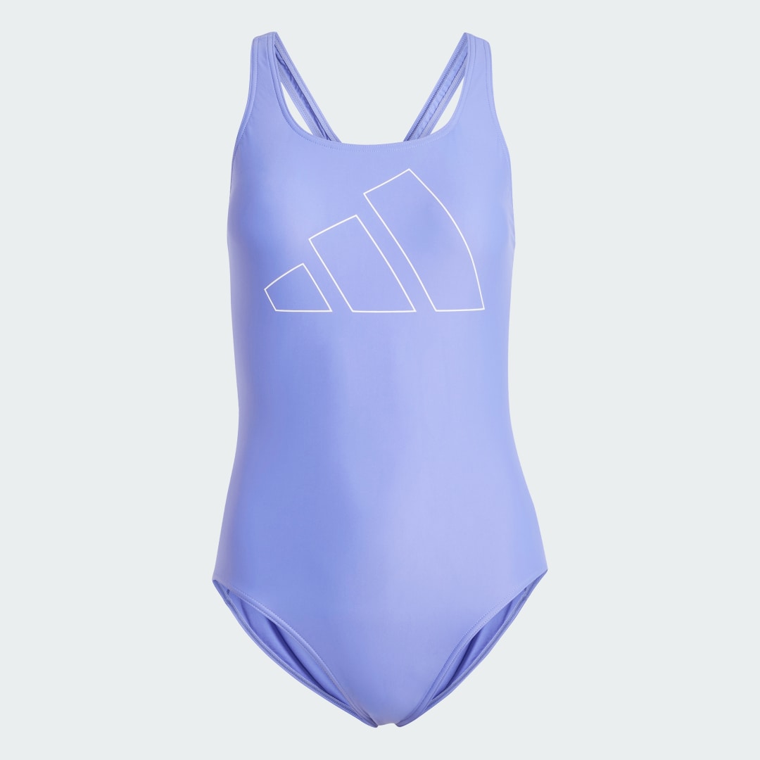 Badetøj adidas Performance Big Bars Lilla | IW6017, 1