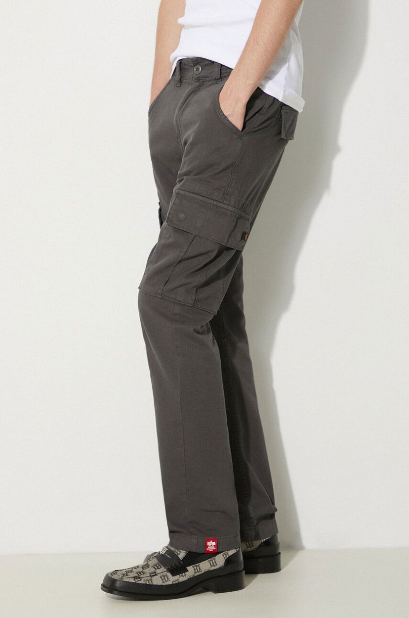 Cargo bukser Alpha Industries Agent Cargo Pants Grå | 158205