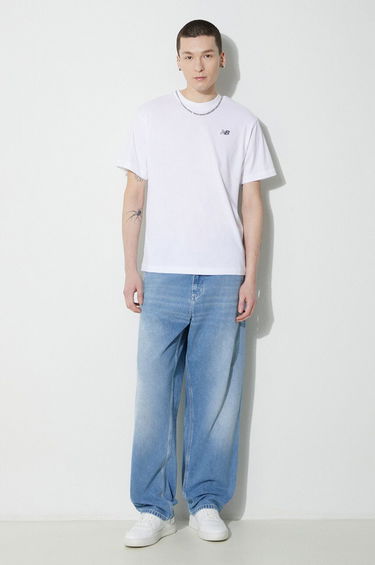 T-shirt New Balance T-shirt Hvid | MT41509WT, 2