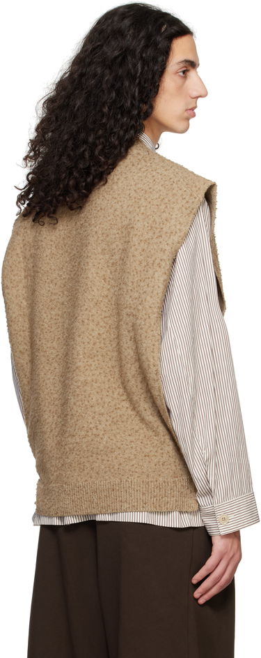 Sweater Maison Margiela Maison Margiela Pilling Knit Vest Brun | S50TH0065 M13108, 2
