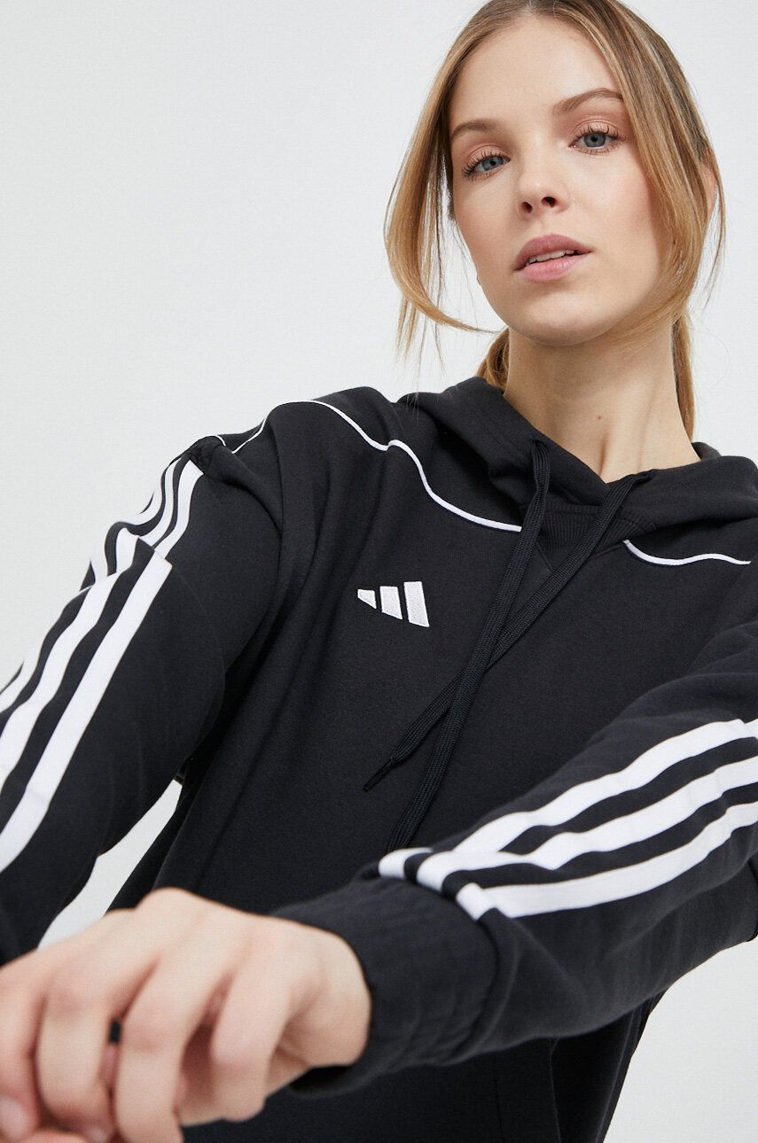 Sweatshirt adidas Performance Tiro 23 League Sweat Hoodie Sort | HS3603, 0