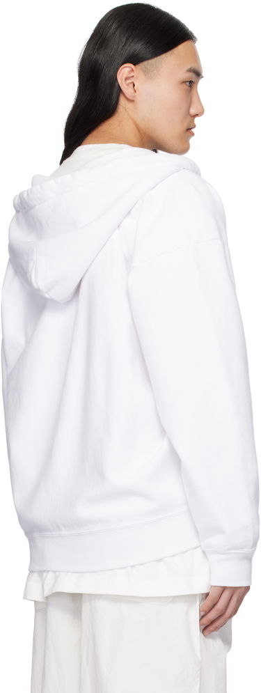 Sweatshirt Maison MIHARA YASUHIRO Zip Parka Hoodie Hvid | I13PK521, 2