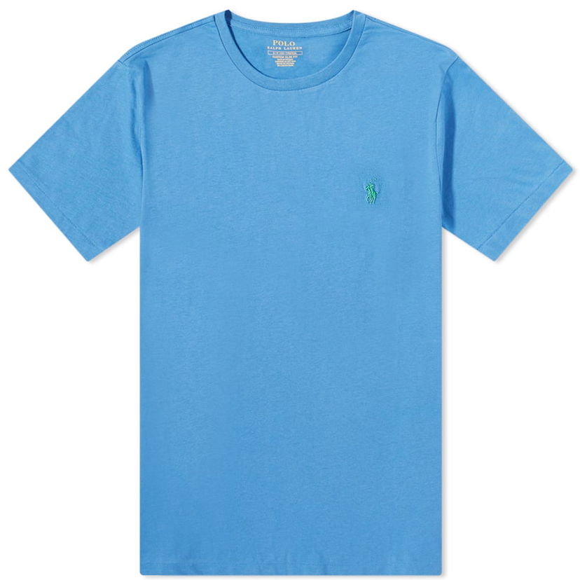 T-shirt Polo by Ralph Lauren Ralph Lauren Custom Fit T-Shirt Blå | 710671438267