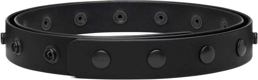 Bælter Rick Owens Rick Owens Concordians Snap Belt Sort | RA02E0782 LGEBH