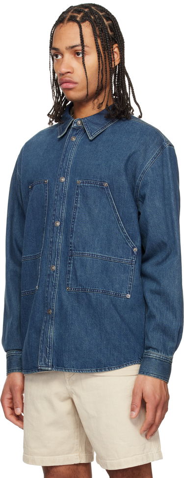 Skjorte ISABEL MARANT Isabel Marant Owenn Denim Shirt Blå | CH0208HA-C1H06H, 3