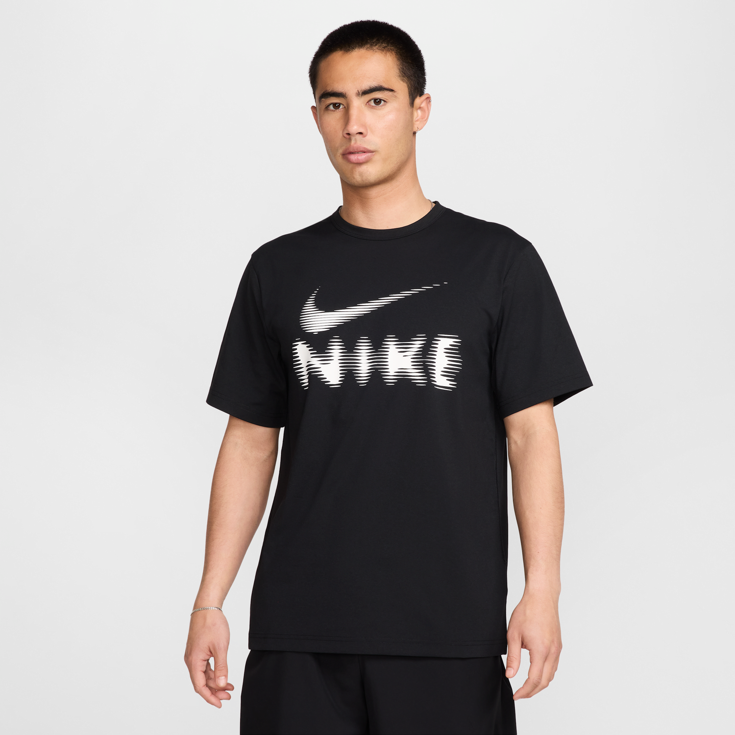 T-shirt Nike Dri-FIT UV Hyverse T-Shirt Sort | HQ7987-010, 0
