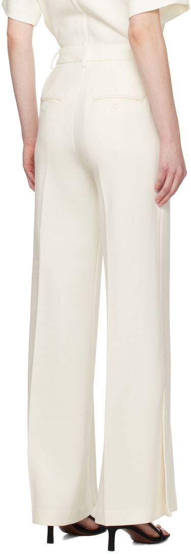 Bukser Anine Bing ANINE BING Women's Lyra High-Rise Wide-Leg Dress Pants Hvid | A-03-3275-100, 2