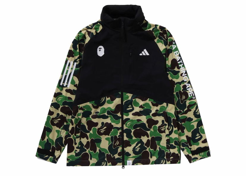 Jakke BAPE BAPE x adidas Golf ABC Camo Jacket Black Grøn | 1J73-140-901