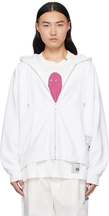 Sweatshirt Maison MIHARA YASUHIRO Zip Parka Hoodie Hvid | I13PK521, 0