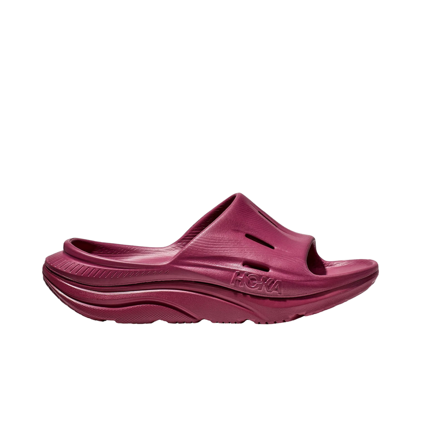 Sneakers og sko Hoka One One Ora Recovery Slide 3 Beet Root Bourgogne | 1135061-BTRT