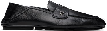 Skopleje FERRAGAMO Ferragamo Calfskin Loafers Sort | 778873, 0