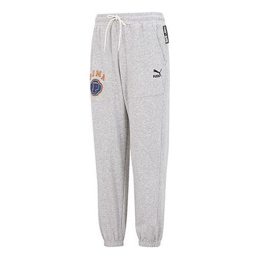 Joggingbukser Puma Team Tr Logo Sweatpants Grå | 622277-04, 0