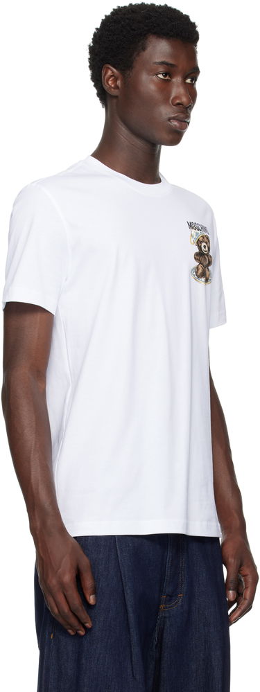 T-shirt Moschino Moschino Teddy Bear Graphic T-Shirt Hvid | 252ZZ072152411001, 1