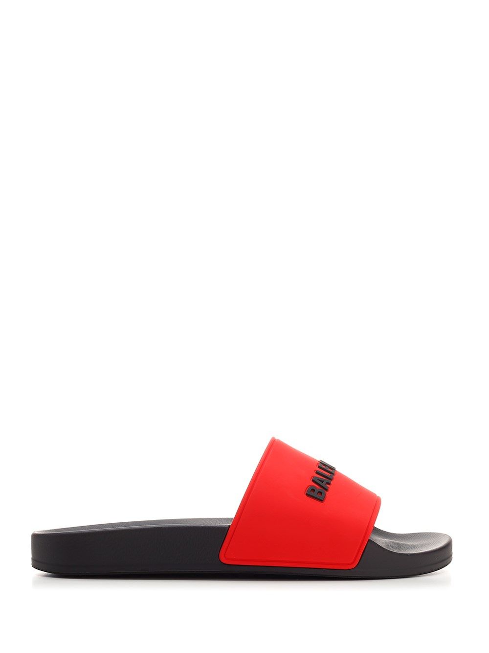 Sneakers og sko Balenciaga Pool Slide Blood Red Black Rød | 565826W1S8A6410, 0