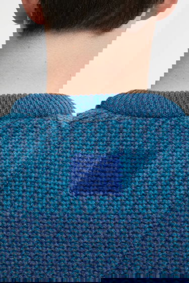 Sweater Barbour Barbour x Paul Smith Saddle Striped Wool Crewneck Sweater Flerfarvet | MKN1696BU91, 3