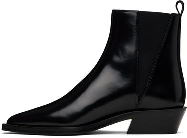 Tøj Anine Bing ANINE BING Bekah Flat Ankle Boots Sort | A-14-10196-050, 2