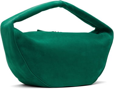 Skuldertaske BY FAR BY FAR Maxi Cush Suede Shoulder Bag Grøn | MWBSB022KL007GR047PL, 2
