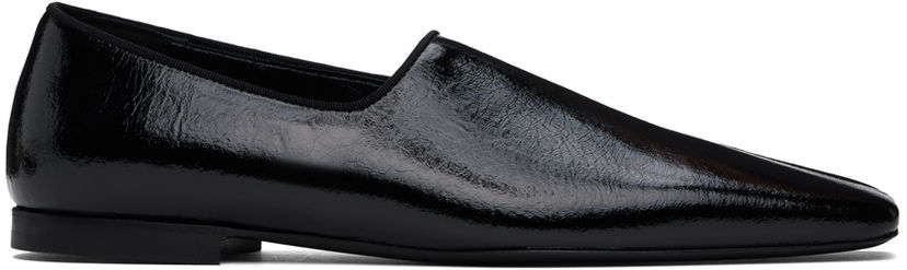 Sneakers og sko TOTEME The Piped Loafers Sort | 244-WAS0159-LE0020