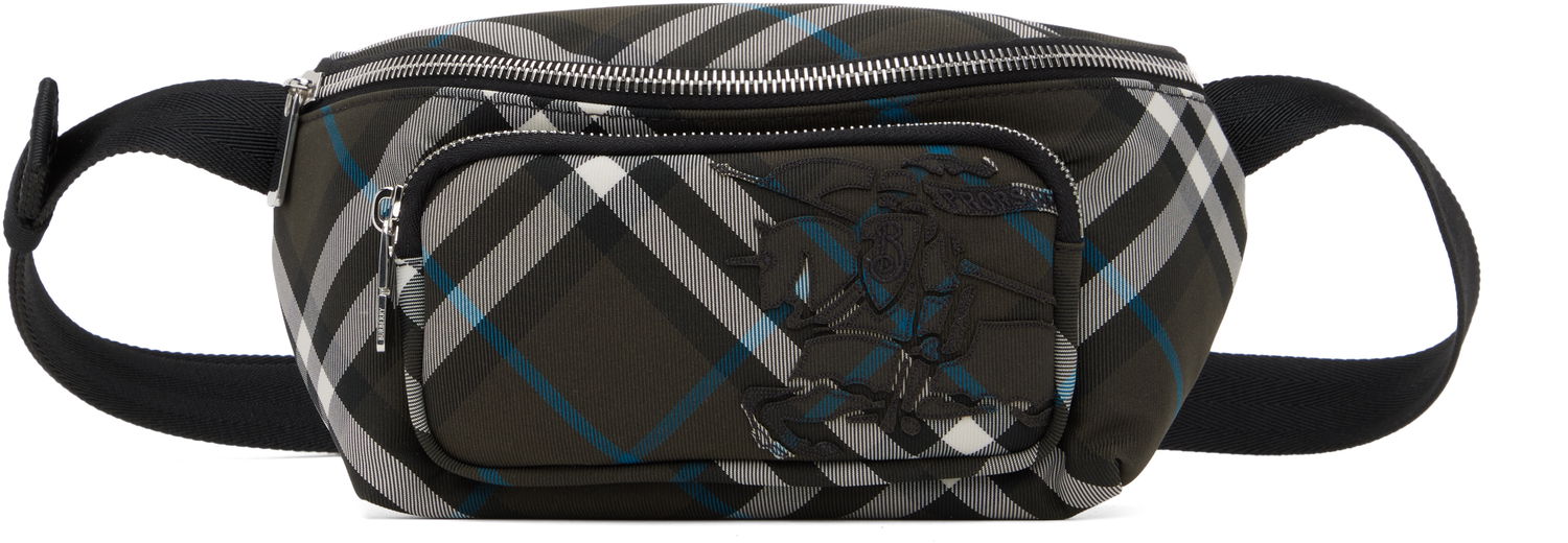 Taljetaske Burberry Burberry Small Check Belt Bag Sort | 8106715, 0