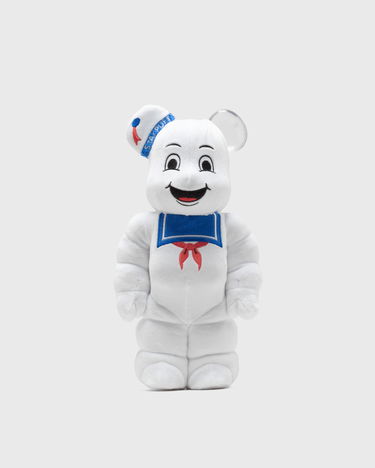 Collectible Medicom Toy GHOSTBUSTERS STAY PUFT MARSHMALLOW MAN COSTUME 400% BE@RBRICK Figure Hvid | MED1179, 0