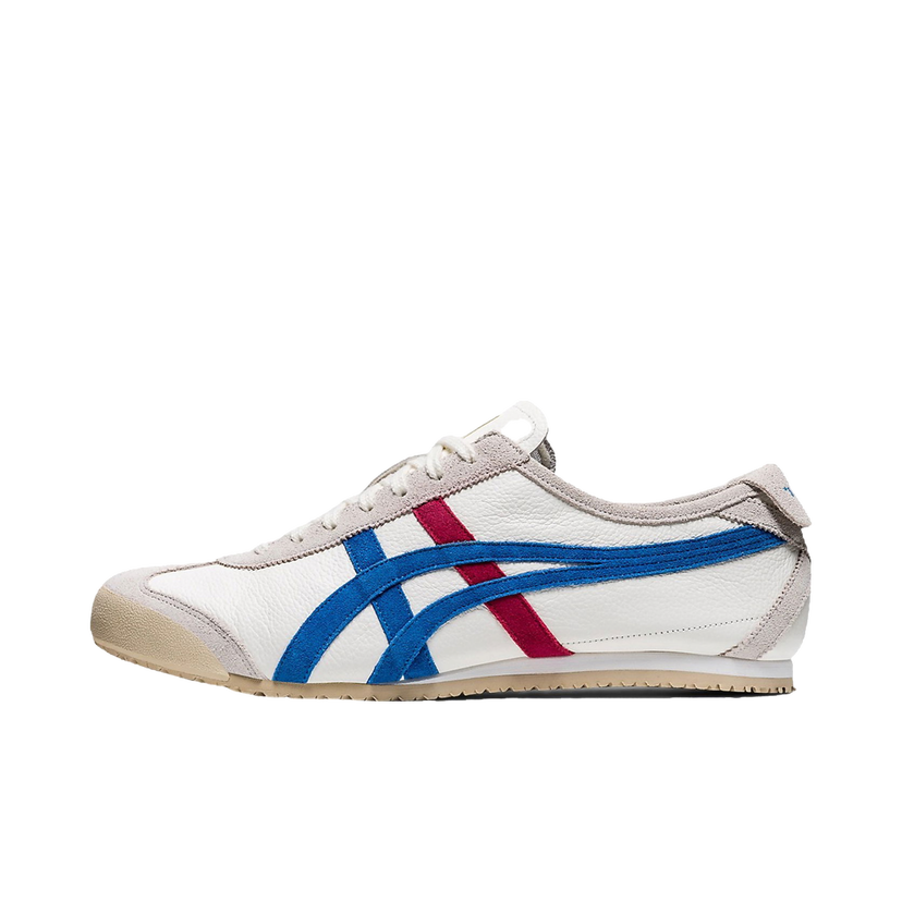 Sneakers og sko Onitsuka Tiger Mexico 66 Vintage White Directoire Blue Red Hvid | 1183B391-100