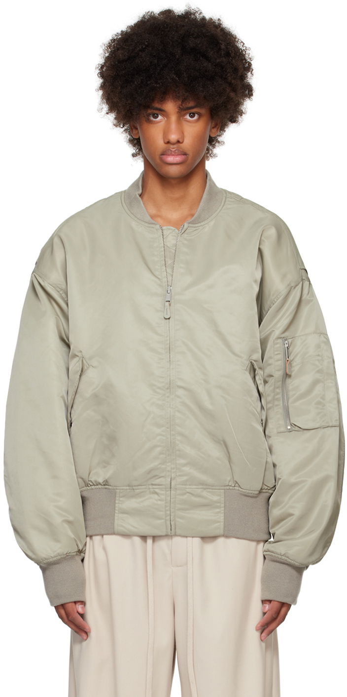 Bomberjakke Entire Studios Bomber Jacket Grå | ES2540GR, 0