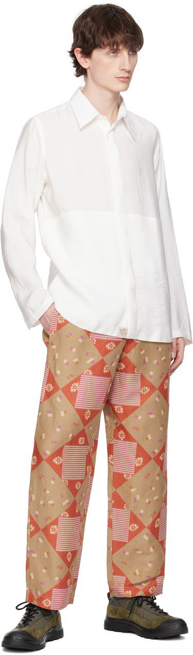 Skjorte Ranra RANRA Maker Gauze Modal Poly Classic Shirt Hvid | AMSS25LS01550, 3