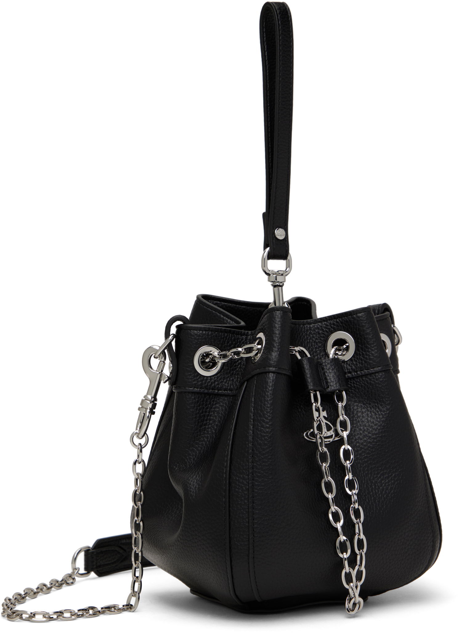 Skuldertaske Vivienne Westwood Small Bucket Bag Sort | 4C030004W-S000D-, 1