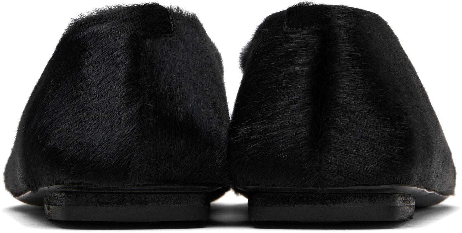 Sneakers og sko Marsèll Marsell Ago Short Hair Ballerina Flats Sort | MW8160 P028, 1