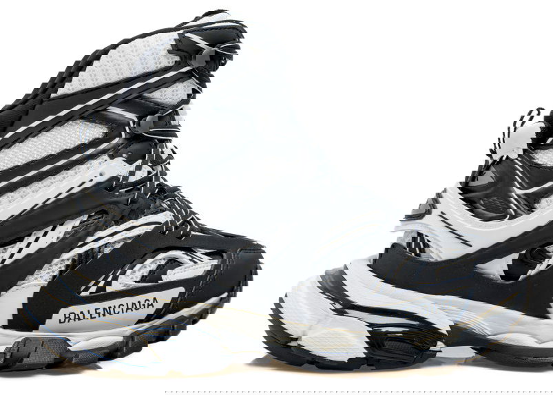 Sneakers og sko Balenciaga Track Hike Black "White" Hvid | 654867-W3CP4-9010, 0
