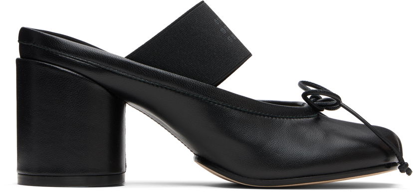 Smykker Maison Margiela MM6 Maison Margiela Anatomic Numeric Heeled Sandals Sort | S59WP0210 P3628